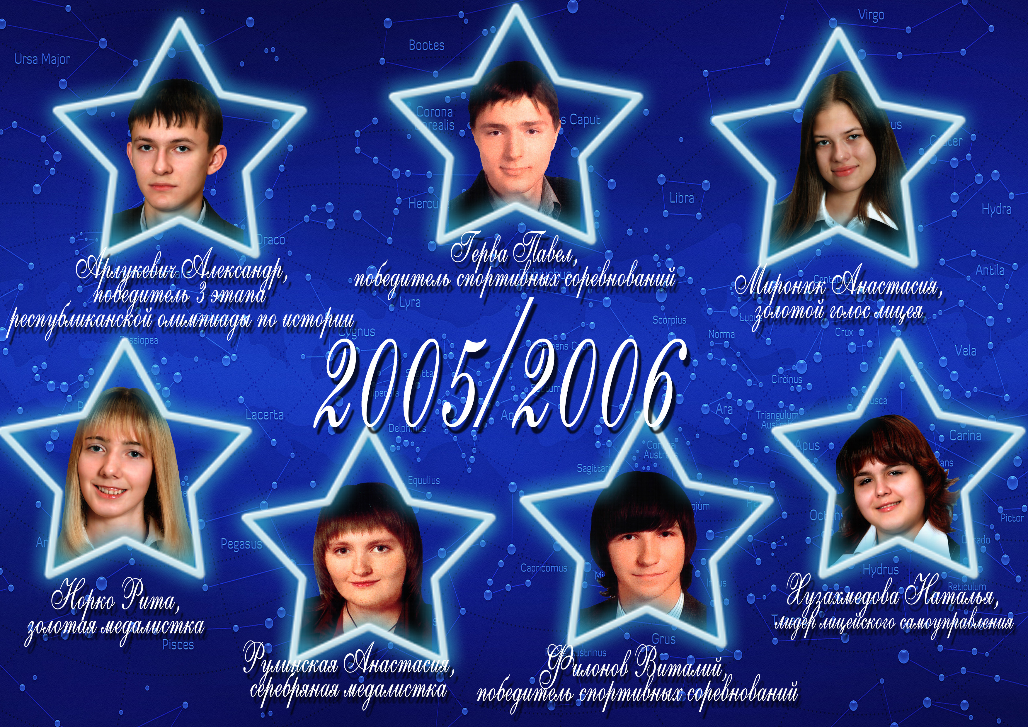 Созвездие лицея 2005/2006 учебного года