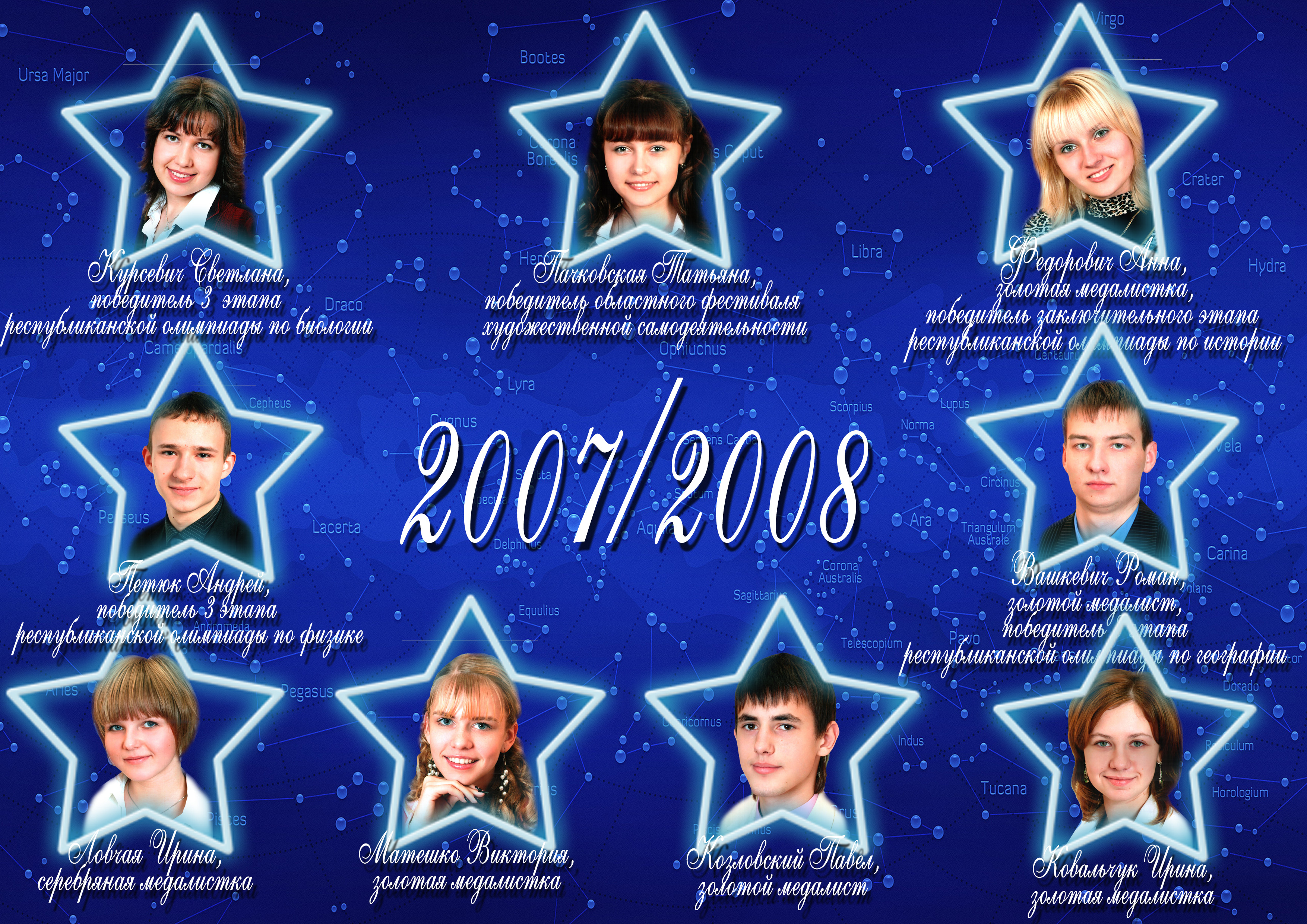 Созвездие лицея 2007/2008 учебного года