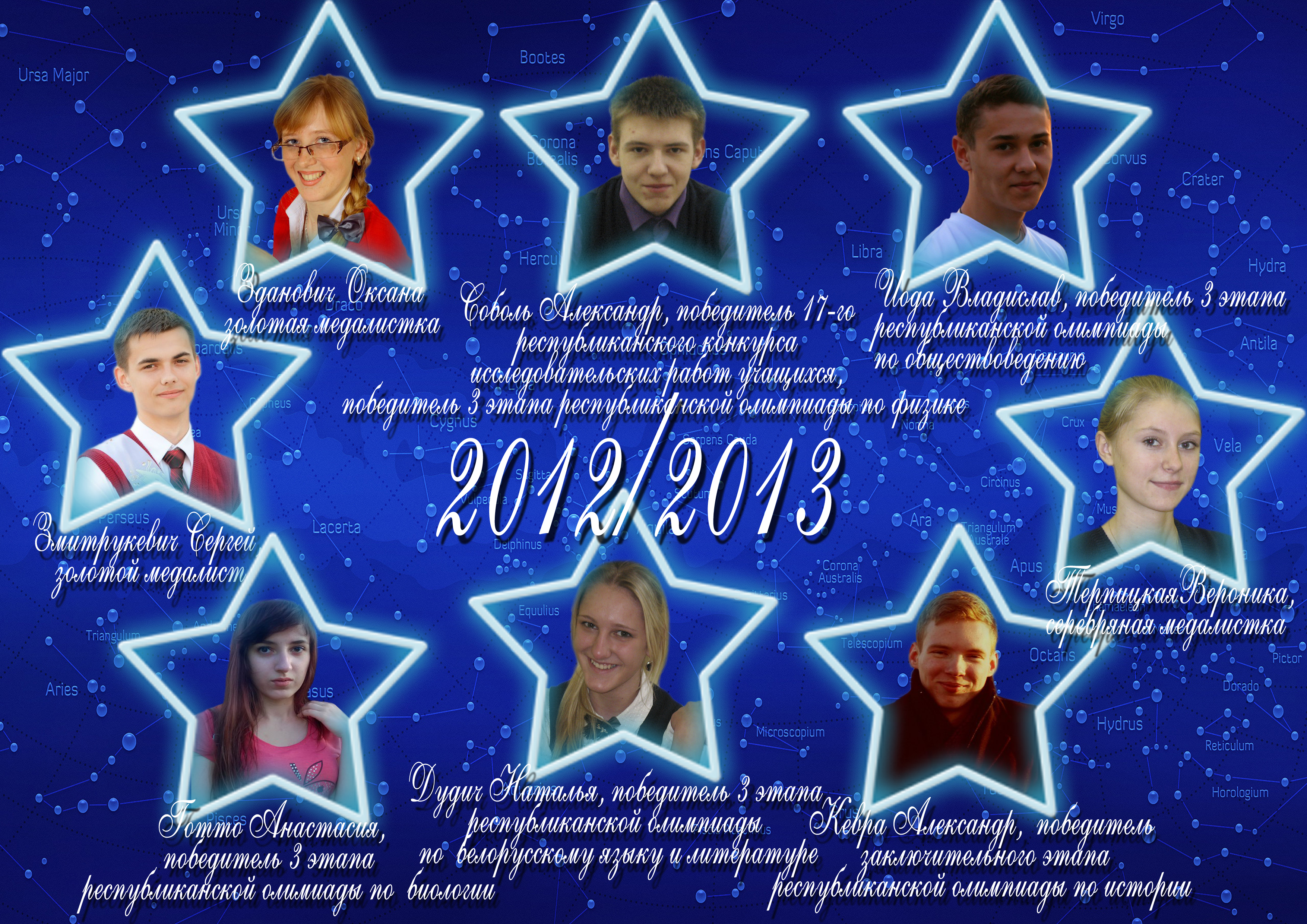 Созвездие лицея 2012/2013 учебного года