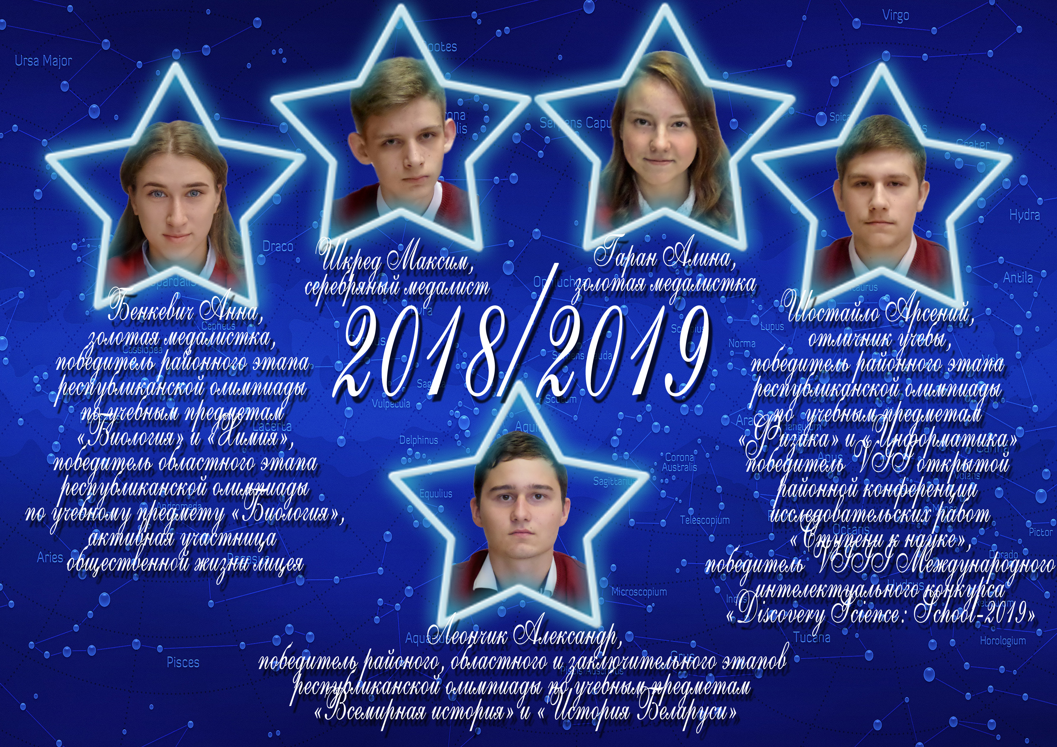 Созвездие лицея 2018/2019 учебного года