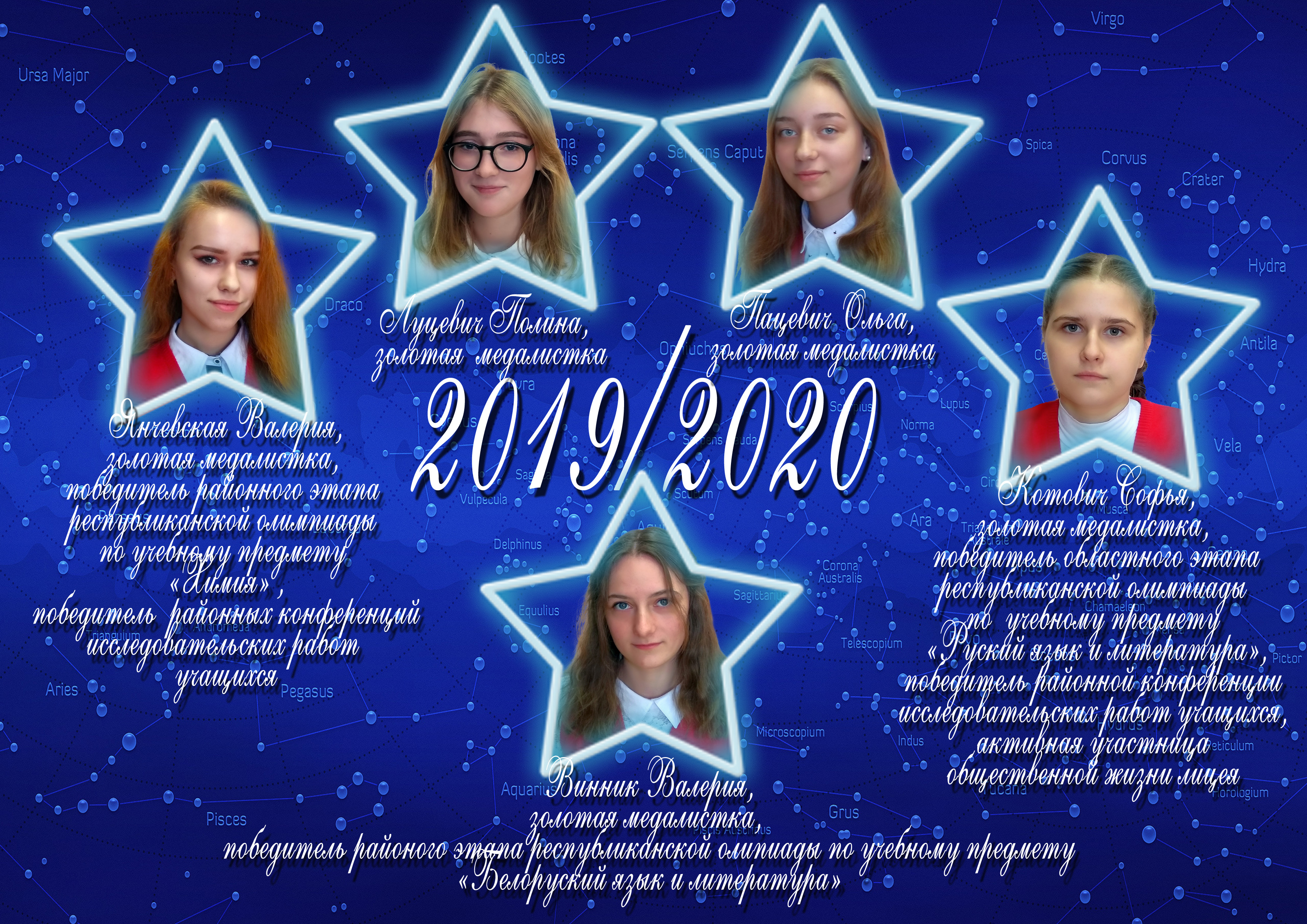 Созвездие лицея 2019/2020 учебного года