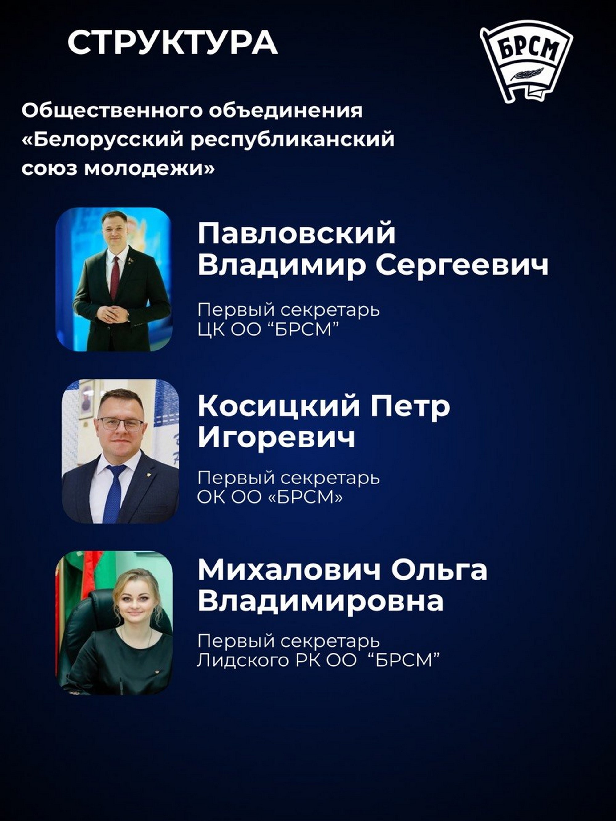 Руководство БРСМ